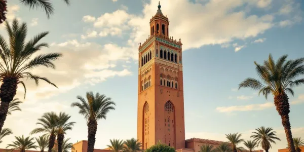 Filming in Marrakech