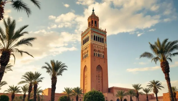 Filming in Marrakech