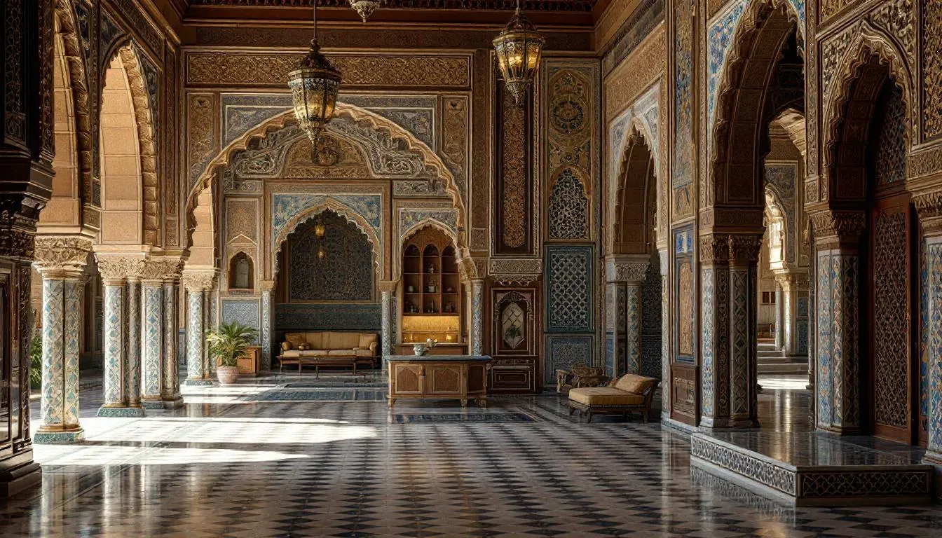 Filming location in Morocco