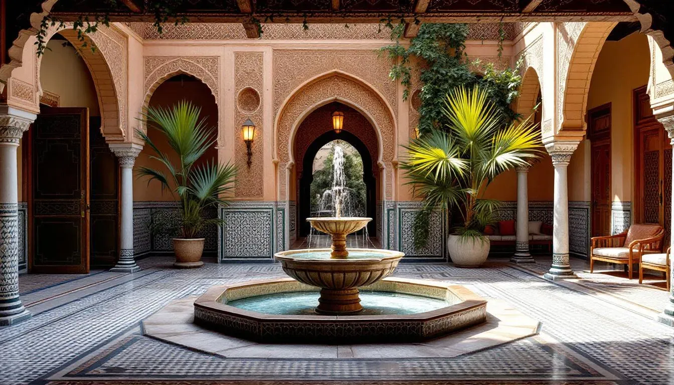 historic palace Palace - filming location in Morocco