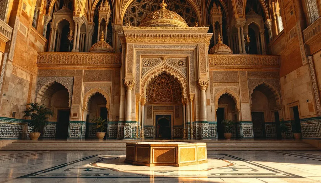 Saadian Tombs - filming location in Morocco