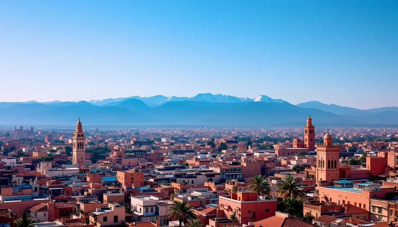 Marrakech Rooftop - filming location in Morocco