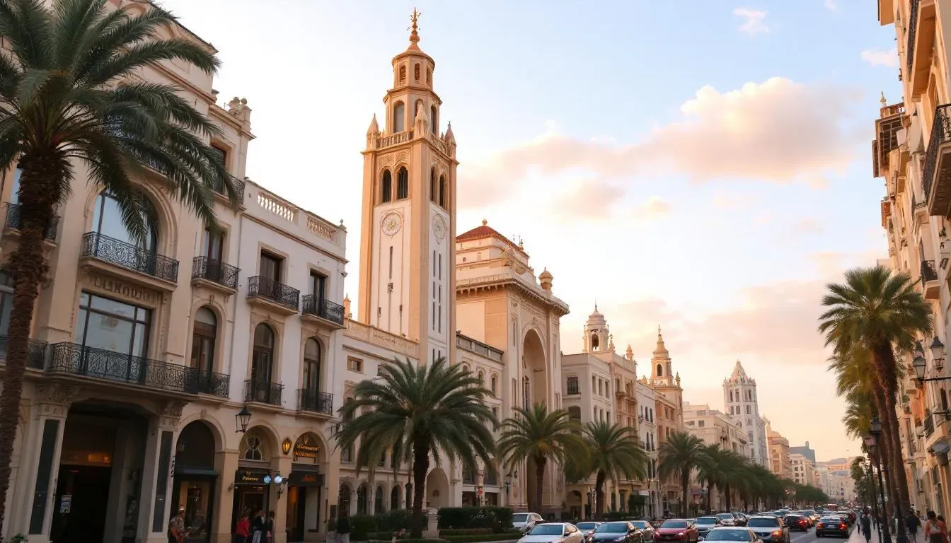 Casablanca Art Deco - filming location in Morocco