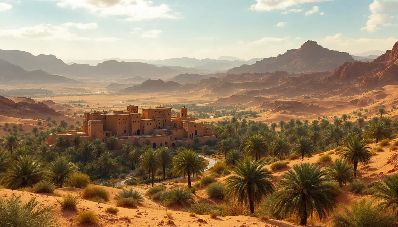 Skoura Oasis - filming location in Morocco