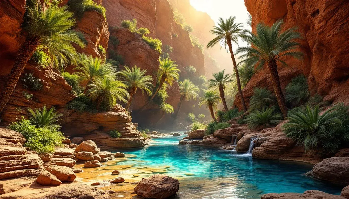Paradise Valley - filming location in Morocco